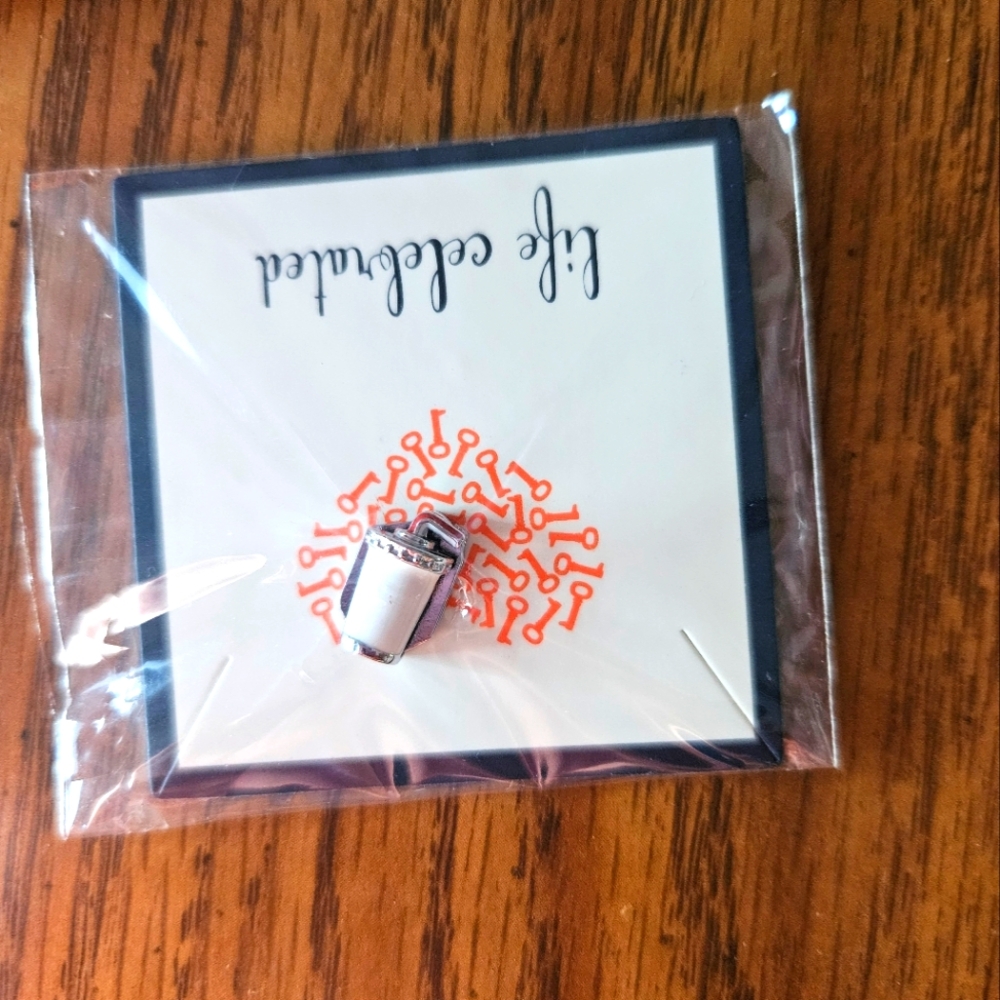 White cup charm